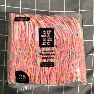 Hello Bello Premium Diapers - Pink and Yellow